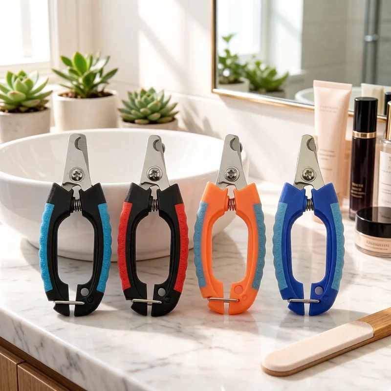 Pet Grooming Nail Clipper 1Pcs Stainless Steel Professional Scissors Cutter Labor-Safe Nail Trimmer for Dogs Cats Rabbit Pets