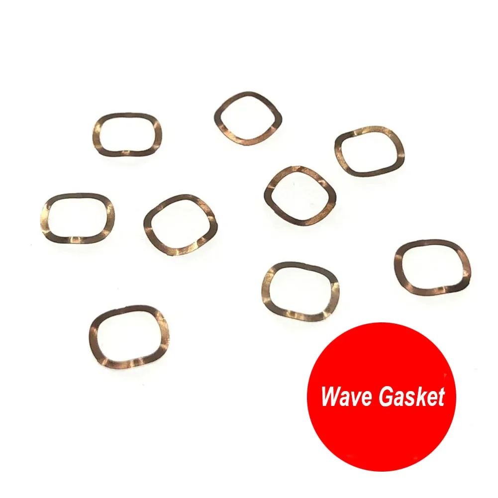 

50Pcs Dental Handpiece Repair Spare Parts Flat Wave Gasket Spring Washer NSK KAVO WH High-speed Air Turbine Motor Sealing O-ring