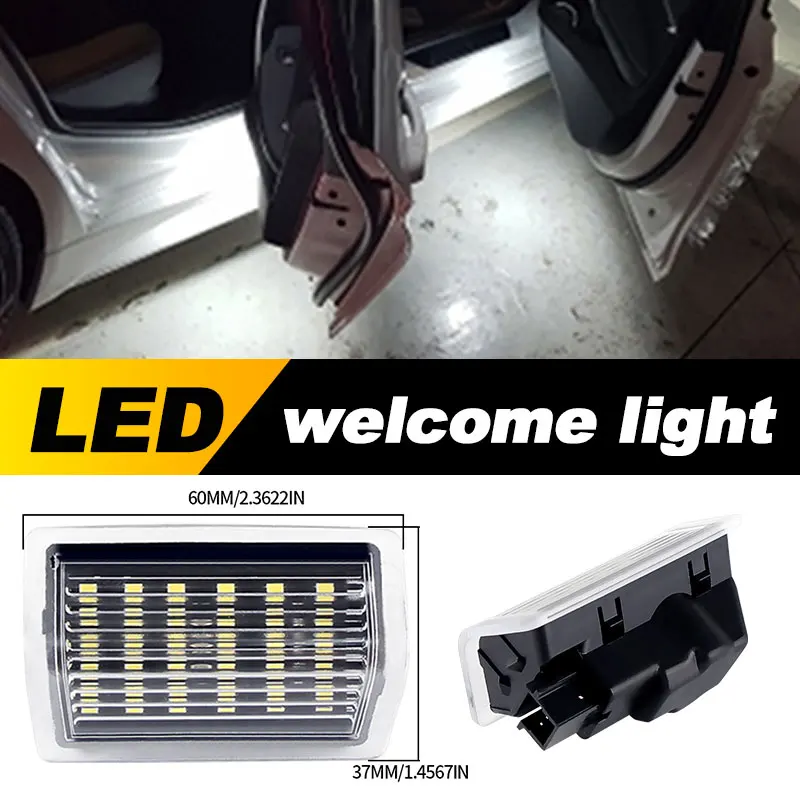 For Mercedes Benz A B C E ML GL GLS Class GLC GLE W176 W204 W205 W212 W213 New LED Car Door Footwell Courtesy Light A0028201901