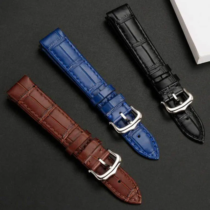 Quick Release Design Watch Strap For Cartier Santos Dumont series cowhide watch strap men\'s and women\'s 17.5mm Bracelet