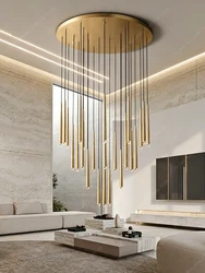 Postmodern Bronze Water Drop Crystal Ceiling Chandelier Classical Small Hanglamp Living Room Decor Lustres