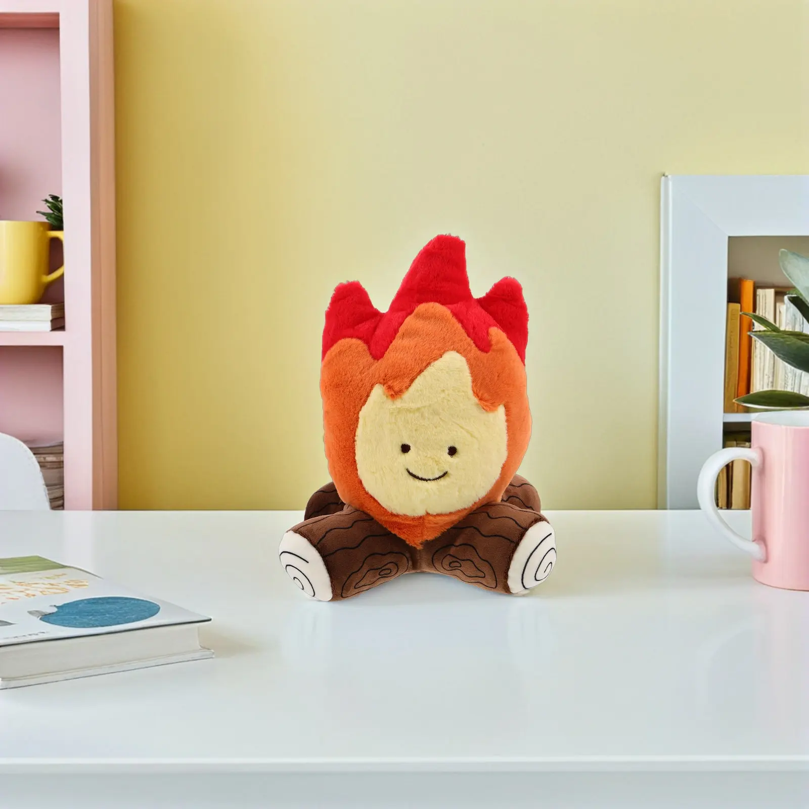 

Realistic Spark Stuffed Artificial Flame for Living Room Bedroom Office Campfire Soft Decoration Stuffed Spark Toy