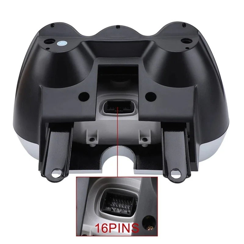 AASS-Tacho مقياس سرعة الدوران 12 فولت LCD لوحة القيادة العالمي للدراجات النارية عداد السرعة لهوندا CBX250 CBF250 الإعصار 2001-2008 #5