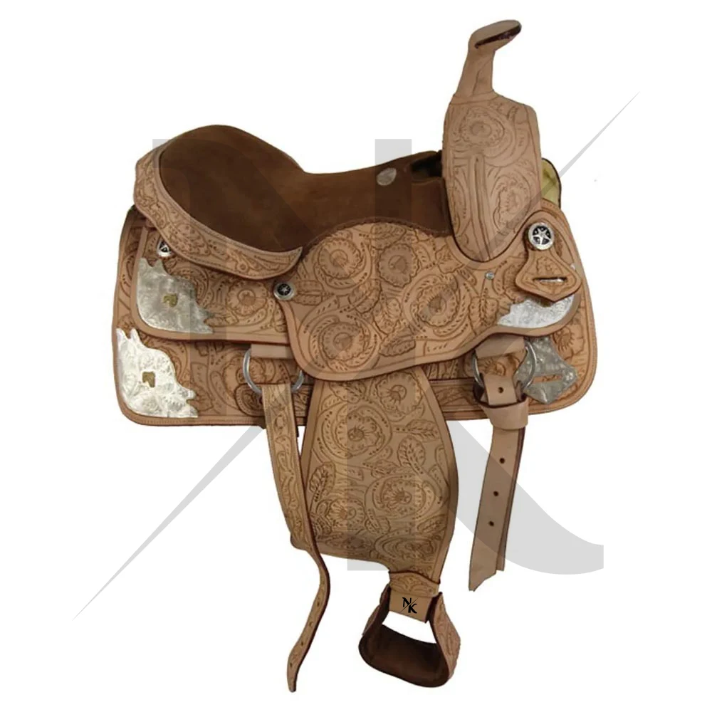 Hot Selling Casual Saddle Custom Leather Saddle Professional Riding Denim Harness Manufacturer Equestrian Supplies