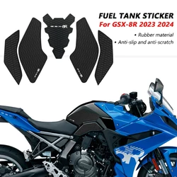 Voor Suzuki GSX-8R GSX8R 2023 2024 Motorfiets Accessoires nieuwe side brandstoftank pad protector knie Anti Slip Sticker