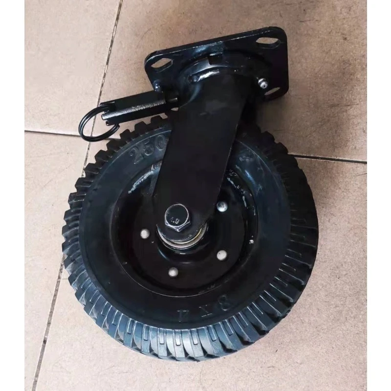 Directional lock universal wheel brake accessories 4-inch 5-inch 6-inch 8-inch four point positioning 90 degree directional lock