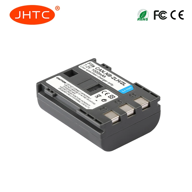 NB-2L NB-2LH batteria per Canon Rebel XT XTi 350D 400D G9 G7 S80 S70S30 1000mAh NB 2L 2LH batteria della fotocamera
