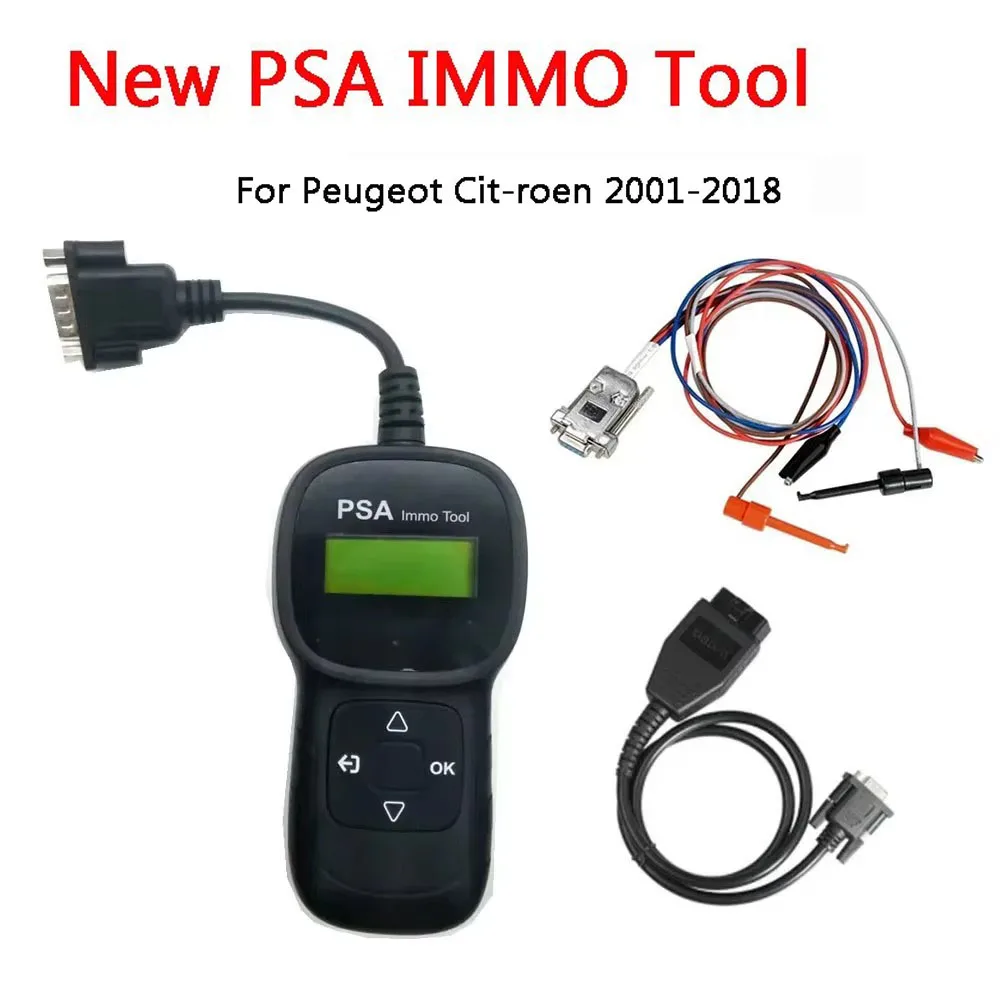 

New For PSA IMMO Tool for Peugeot Citroen from 2001 to 2018 PIN Code Reader Calculator Key Simulator IMMO Emulator