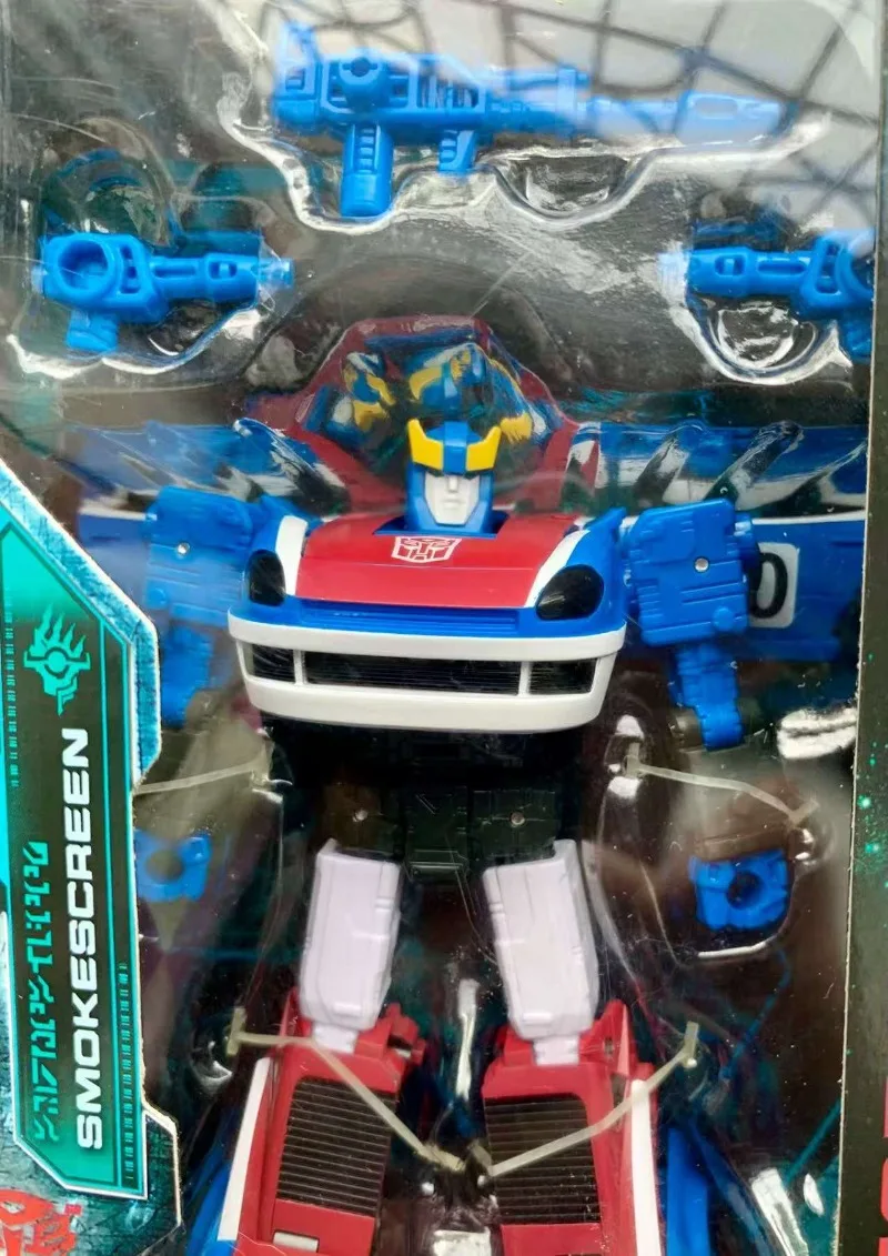 Nouveau en Stock Transformer Smokescreen ‌    Jouets tendance, cadeaux de vacances, personnages d'anime, jouet de rôle de film, modèle de Studio à collectionner