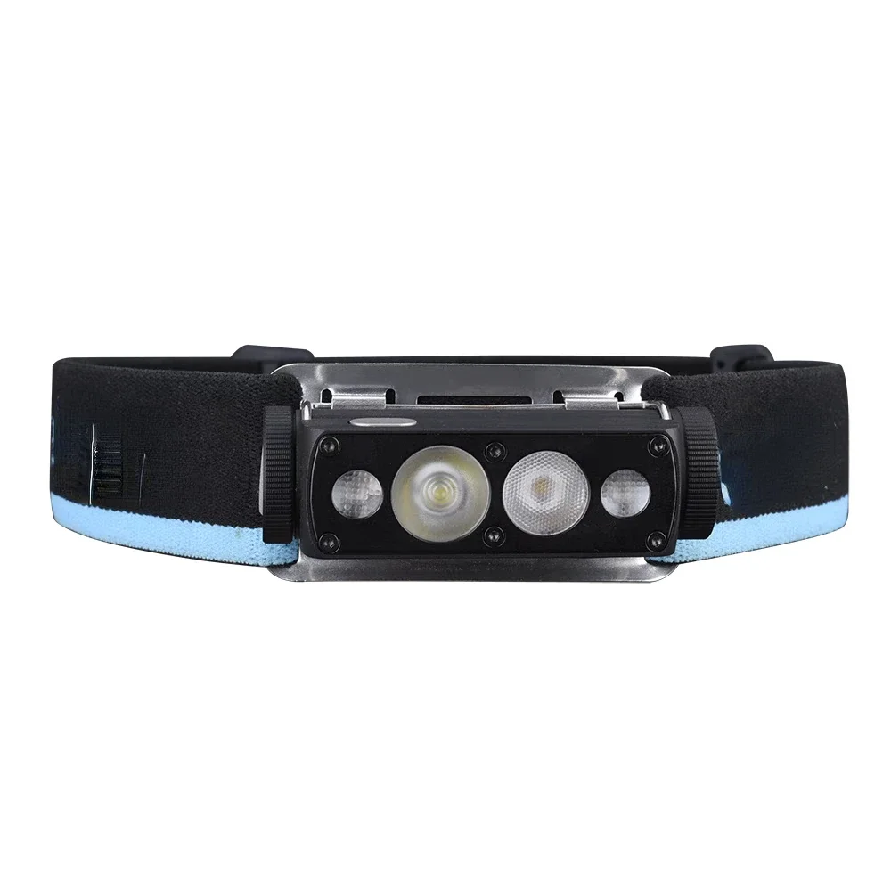 S6R charging strong light headlight spotlight flood red high color rendering metal