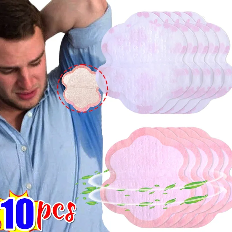 5/10Pcs Underarm Sweat Pads Sakura Style Women Men Summer Deodorants Anti Perspiration Clothing Sweat Pads Care Antiperspirant