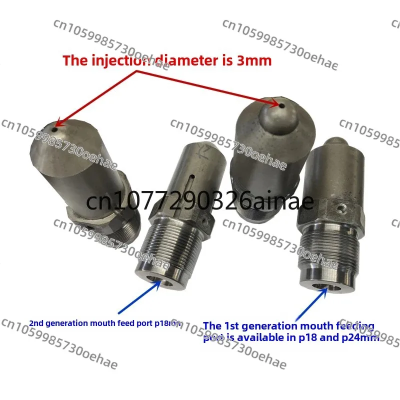 Lengthened Hardened Nitrided Injection Molding Machine Head Injection Nozzle Nozzle Nozzle M39x2 New