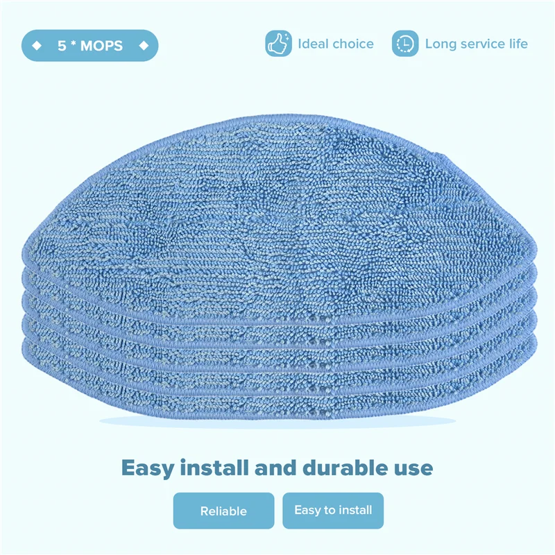 YCOC-For Ecovacs Deebot Ozmo U2 Dgn22 U2 Pro Robot Vacuum Cleaner Side Brush Main Brush Filter Mop Accessories Replacement