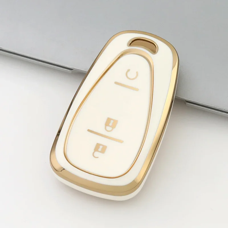 TPU Car Key Case Cover for Chevrolet  Malibu Blazer Traverse Seeker Onix Equino Orlando Cruze Spark Sonic Camaro Volt Bolt Trax