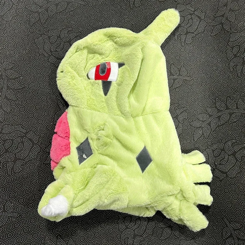 Pokemon Larvitar Plush Toys Shell Pokémon Anime Plushie Unfilled Huge 70cm Kawaii Semi-finished Leather Holster Gifts Childrens