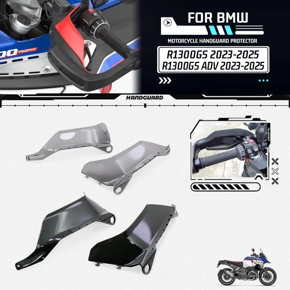 

For BMW R1300GS R 1300 GS R1300 GS ADVENTURE adv 2023-2025 Motorcycle Handguard Extensions Protector Windshield Cover