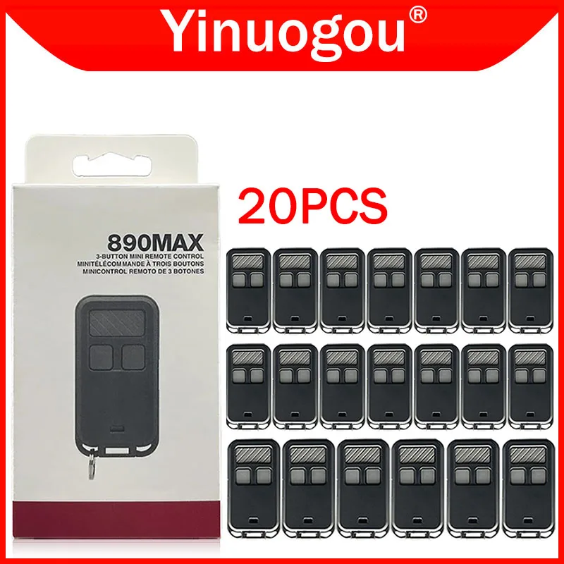 

20PCS Chamberlain LiftMaster 890MAX Garage Door Opener Remote Control Replacement 891MAX 892MAX 893MAX 895MAX 891LM 892LM 893LM