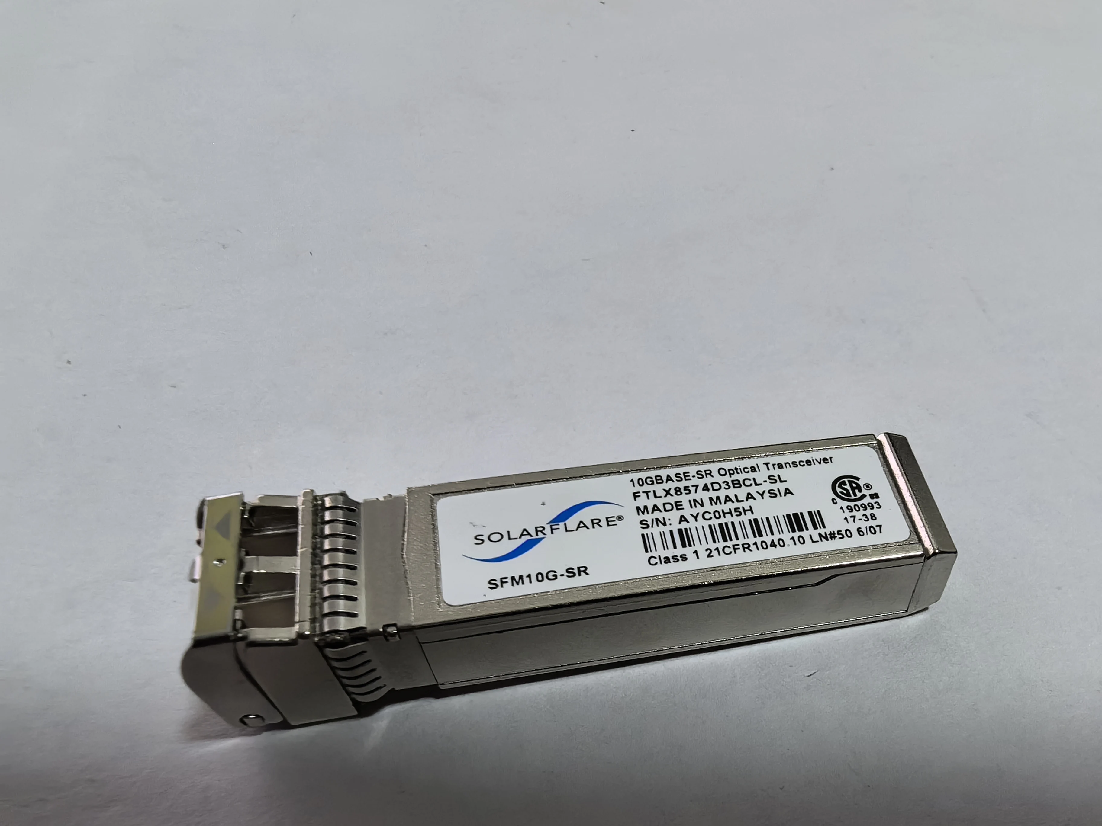 

SFP + модуль для Solarflare SFM10G-SR 10G 850nm SFP + оптический трансивер FTLX8574D3BCL-SL