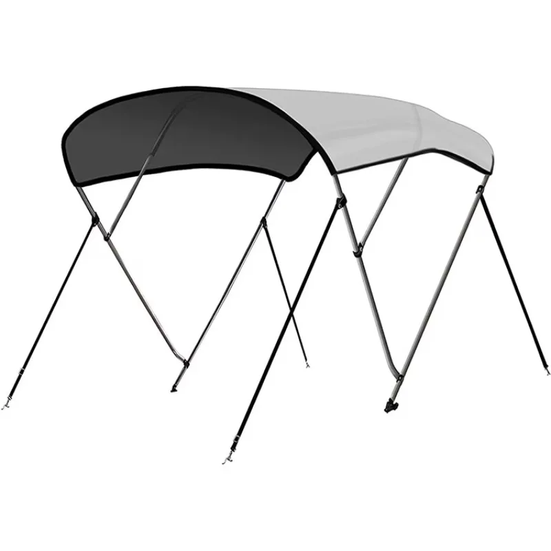 

STLF Boat Bimini Top 3 Bow or 4 Bow Marine Yacht Waterproof 600d Polyester Oxford Boat Bimini Top Cover