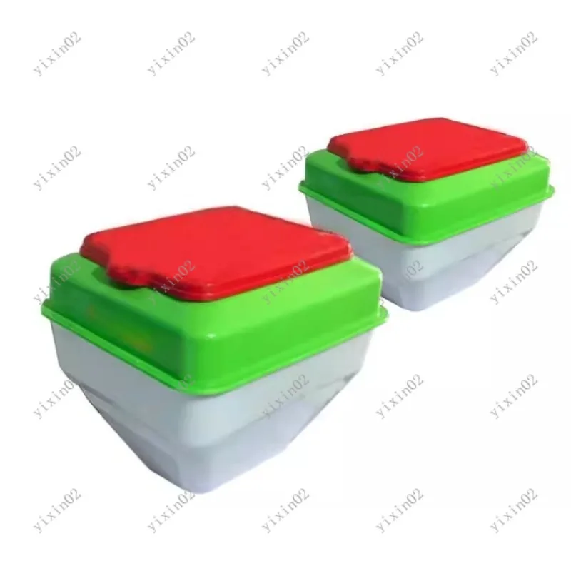 Electric Fertilizer Spreader Set Seed Box Feed Bucket for Farm Planting Use