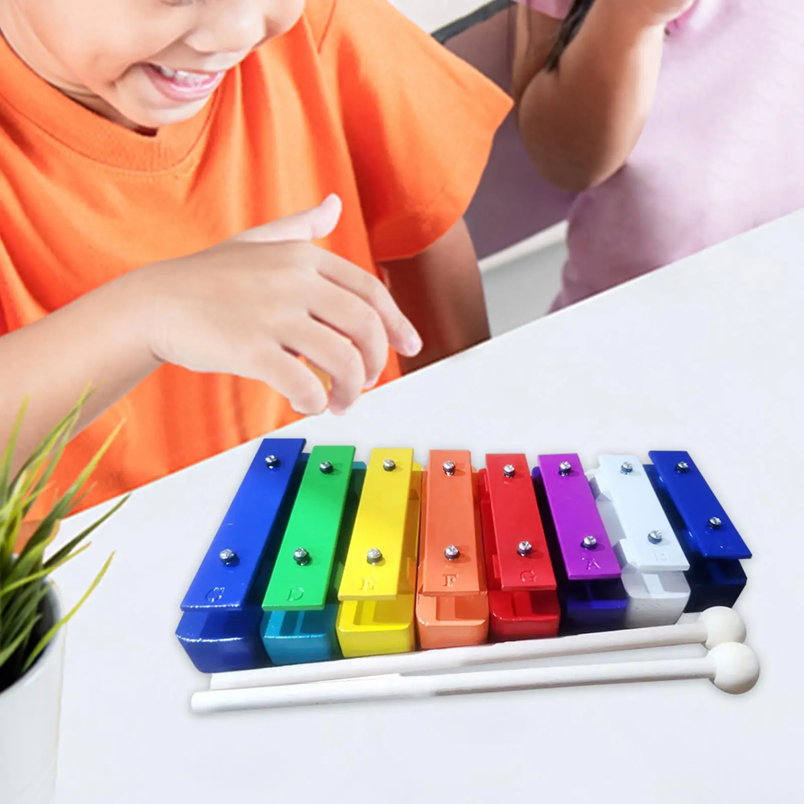 Jouets musicaux pour enfants de la maternelle, Xylophone musical, 8 notes, Gloc11:4ations, Spiel, Motricité fine, Musique, Jouets musicaux