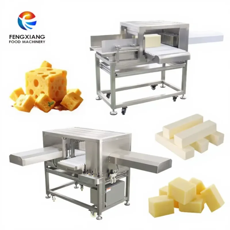 YWM Certificate Electric Single/Double-Cut Cheese Cutting Machine Cheese Slices, Sticks, Cubes Wire Cutter Machine