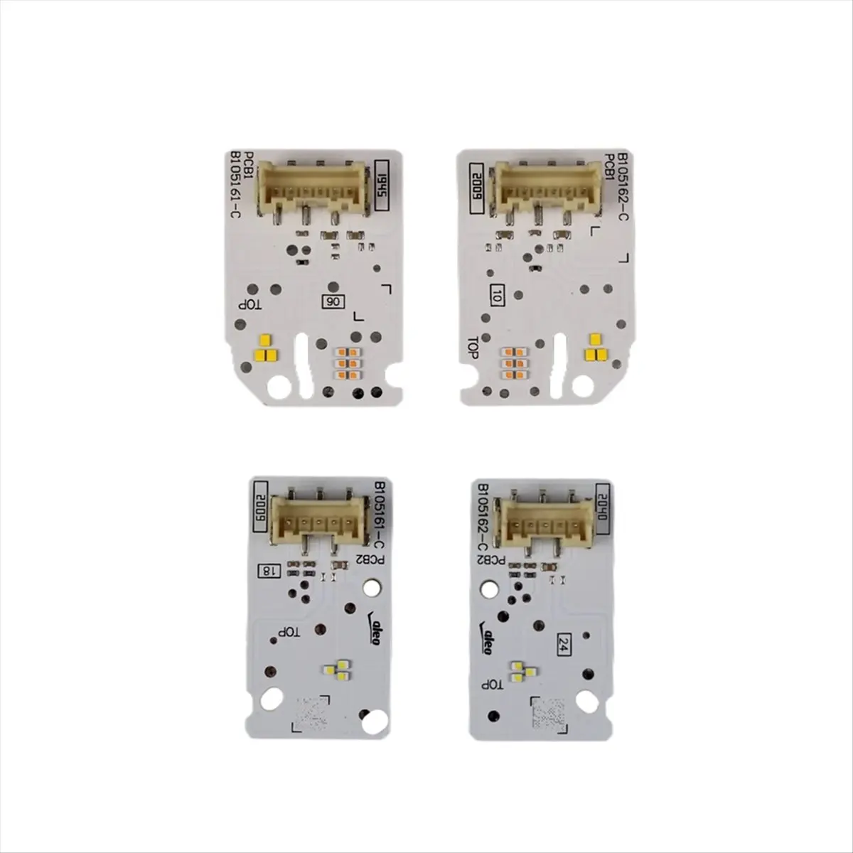 4Pcs LED Headlight Board Chip for BMW Yellow Angel Eye DRL LED Module Main in Car Light