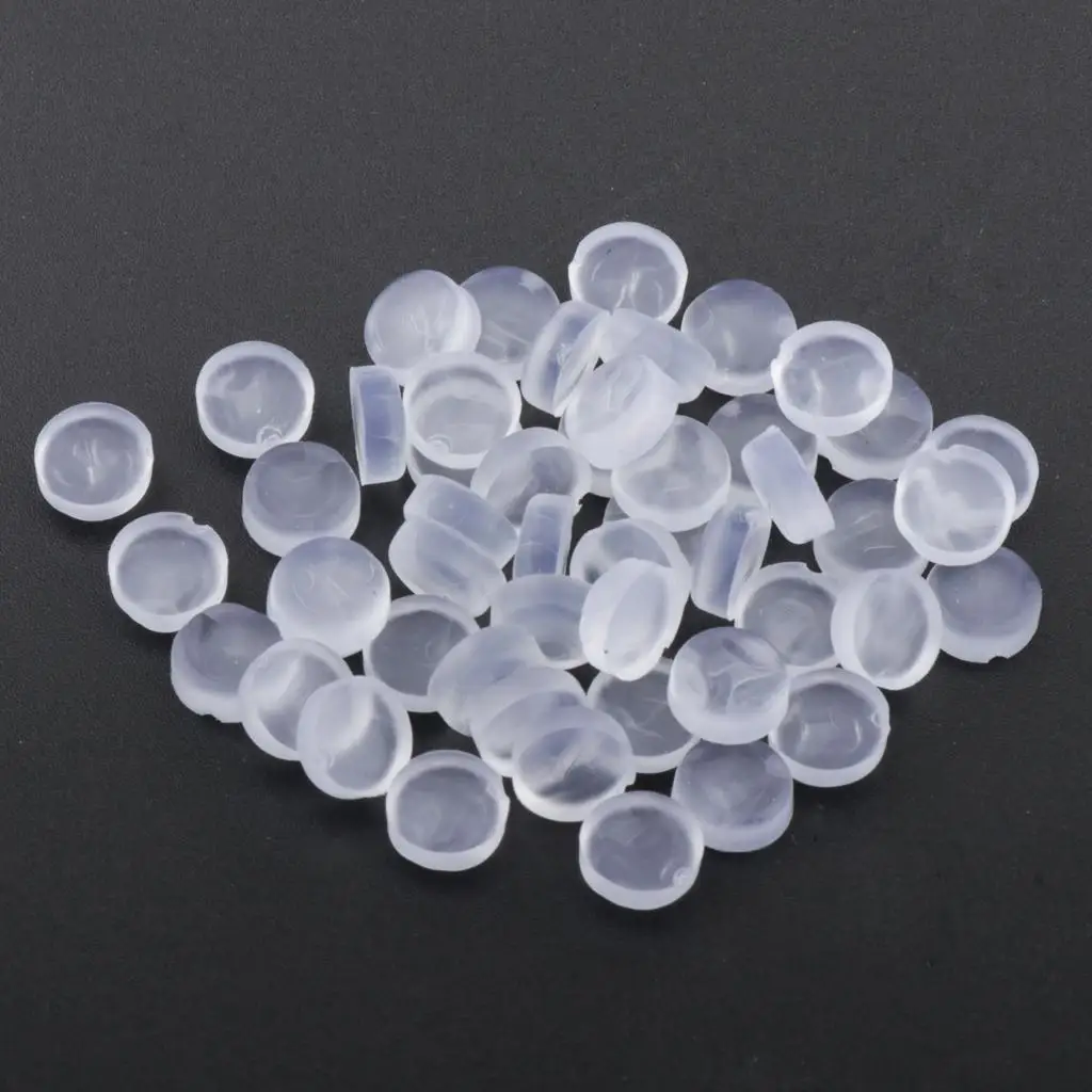 50pcs Trombone Trumpet Parts Spit Valve Cork Pads Tools Accessory