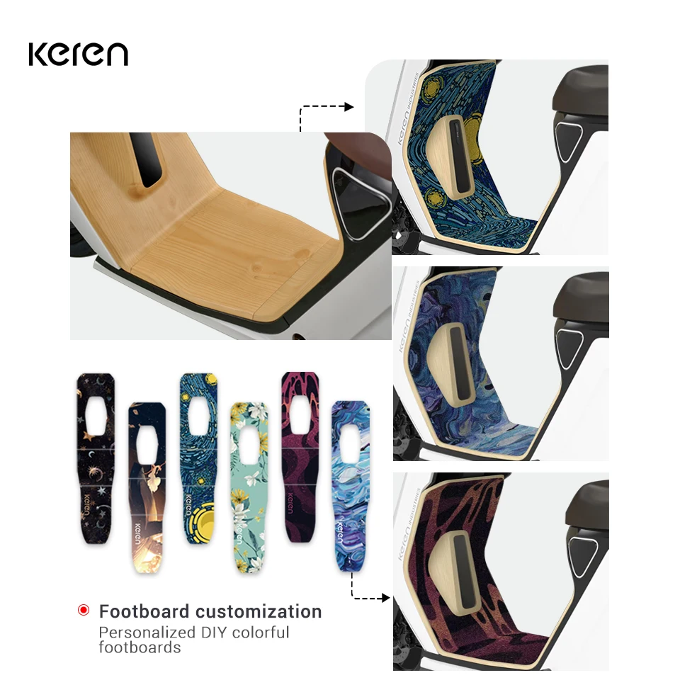Picture 7: Keren Hydraulic Shock Absorber Two Wheeler Motor Cycle 60V 24Ah Lithium Battery Electric-moped