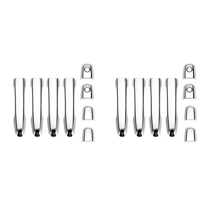 Unique 16Pcs For L200 Triton Pickup 2006-2014 Chrome Door Handle Cover Trim