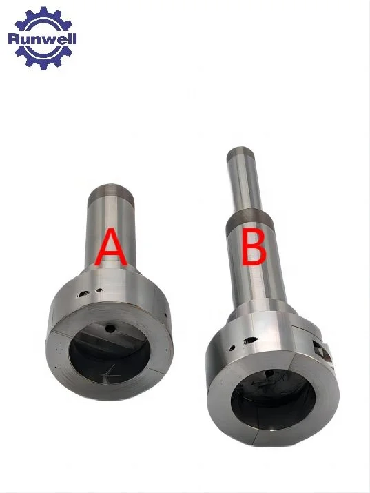 KOMORI LS40 1 Pair Dampening Journal Shaft Oiling Group Anilox Roller Spindle Head for Komori Machine Spare Parts
