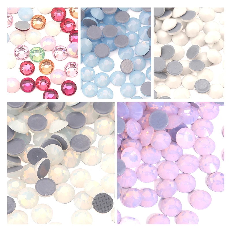 Hot Fix Rhinestones,Crystals Glass Strass Hotfix Iron On Rhinestones Sewing & Fabric Decorations for Apparel Wedding Dress