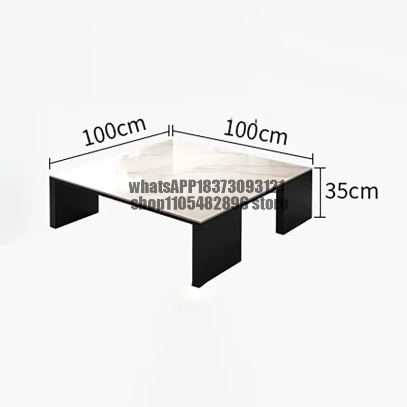 Premium Aesthetic Coffee TableModern Nordic Space Saving Vintage Side Table Simple Design Table Living Room Furniture
