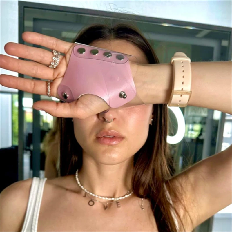Functional Makeup Gloves Professional Makeup Artist Gloves Natural Leather Gloves Comfortable Fashion Korean Makeup Tools