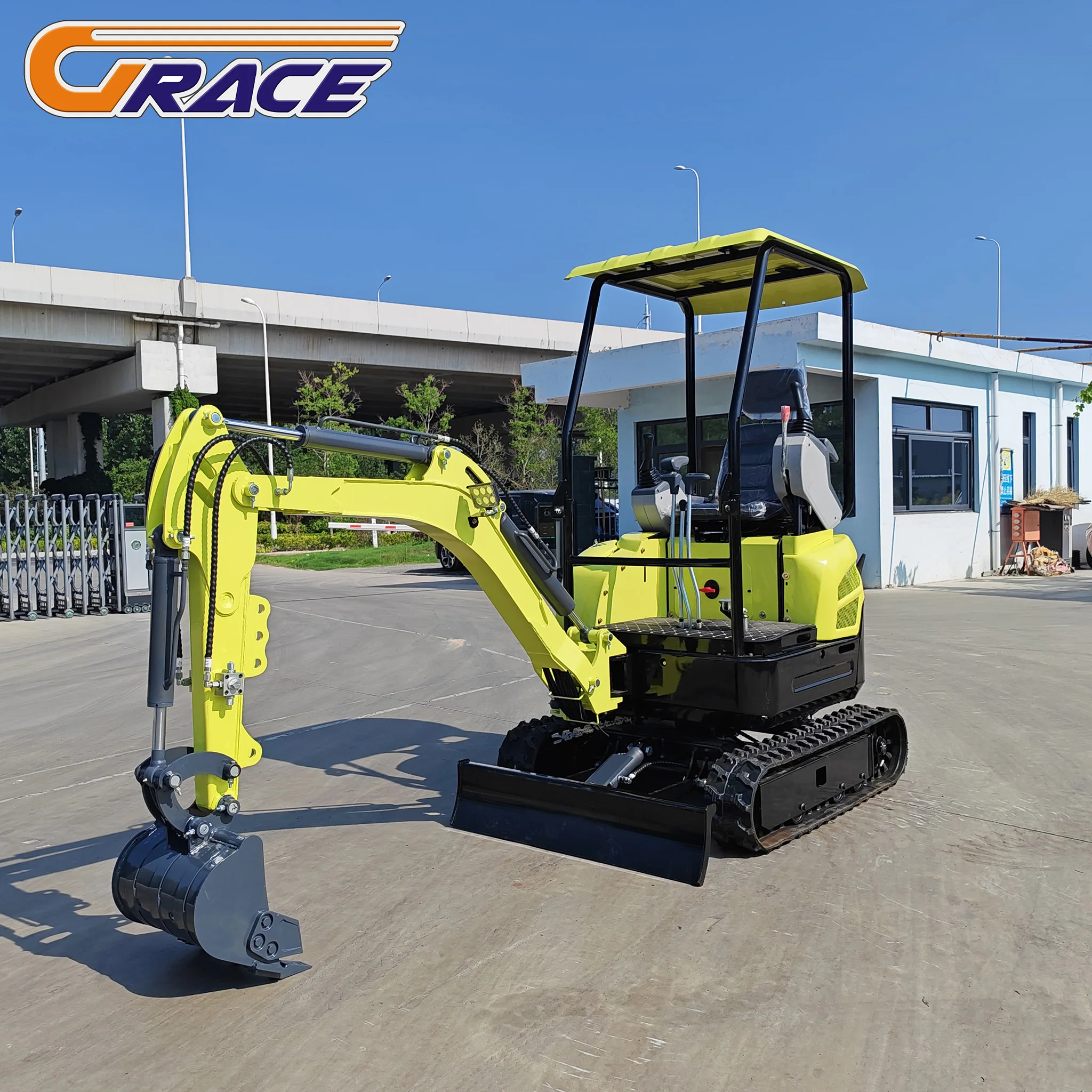 Mini Hydraulic Crawler Excavator 1ton Pell - Compact Digger for Construction Agriculture | Excavadora Pequeña