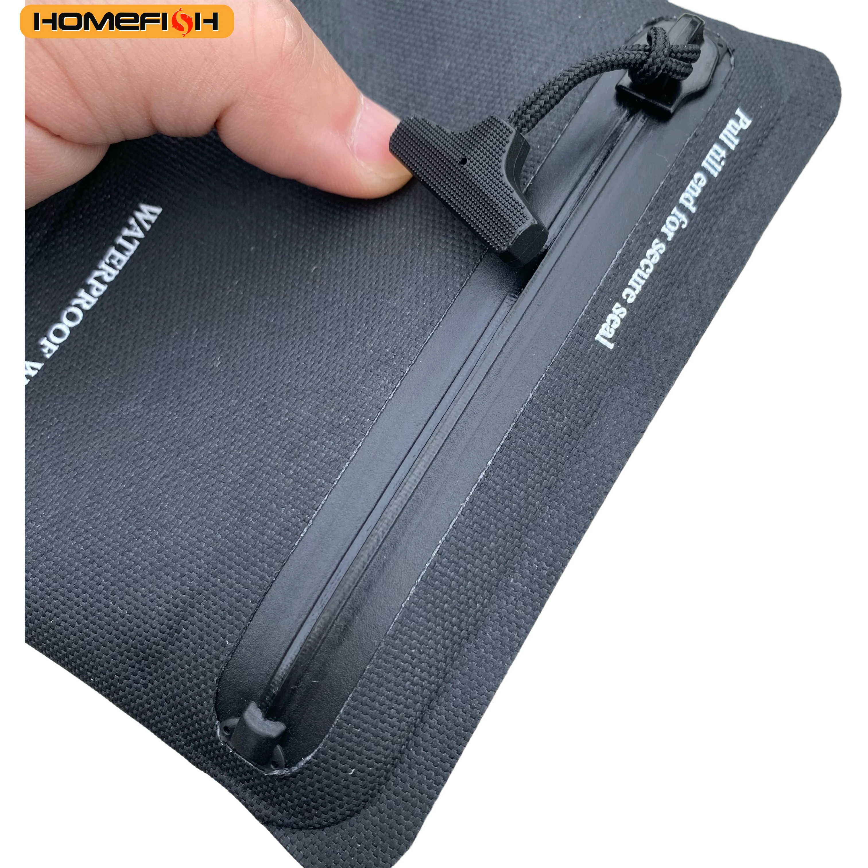HOMEFISH Heavy Duty Airtight Wallet Submersible Waterproof Wallet Protection for Keys, Cards