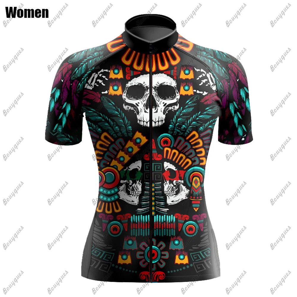 2023 New Women Cycling Jersey MTB Maillot Bike Shirt Downhill Jersey High Quality Pro Team Tricota Mountain Bicycle Clothing