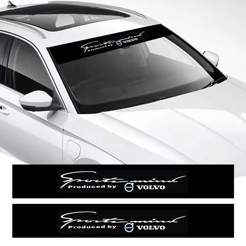 

1 шт. автомобильные аксессуары, декоративные наклейки на переднее и заднее лобовое стекло для Volvo R Design Xc60 V60 S60 V40 V50 S40 S80 C30 Xc40 Xc70