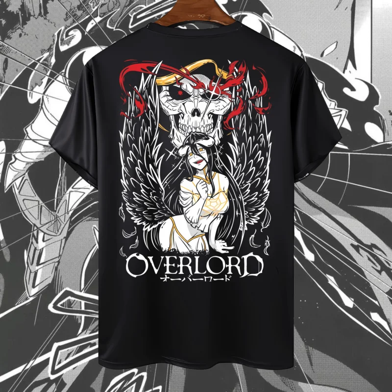 ALBEDO OVERLORD Katun Premium 24s - Tshirt Ainz Ooal Gown Oversize Dewasa T-shirt