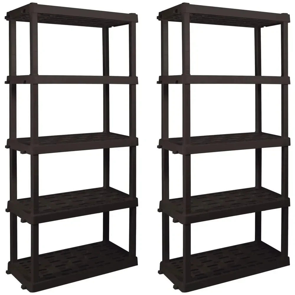 Hyper Tough Large 5-Tier Shelving Unit, W36 X D18 X H74