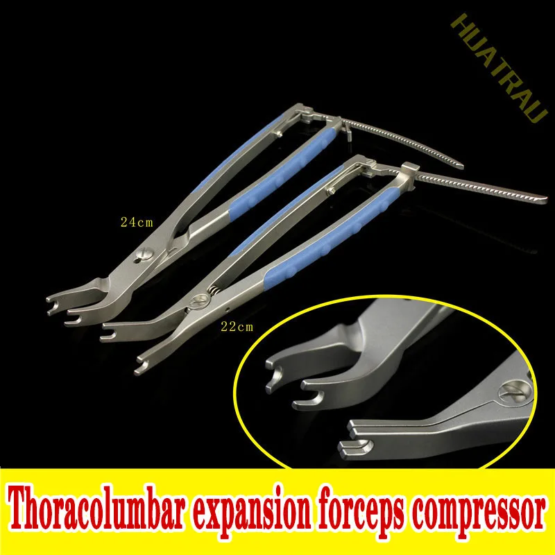 

Thoracolumbar titanium rod distractor compression forceps orthopedic instrument medical spinal pedicle distraction Retractor AO