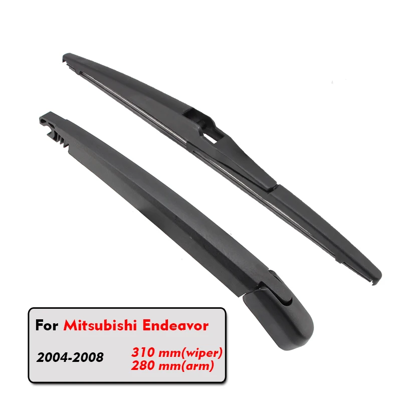 

Car Rear Wiper Blade Blades Back Window Wipers Arm For Mitsubishi Endeavor Hatchback (2004-2008) 310mm Car Accessories