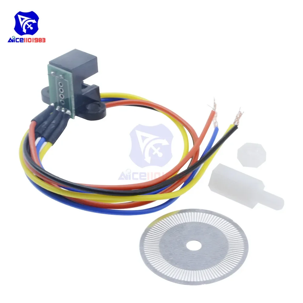 Photoelectric Speed Sensor Encoder Code Disc Disk Code Wheel for Freescale Smart Car 5V Laser Cutting Quadrature Signal Output