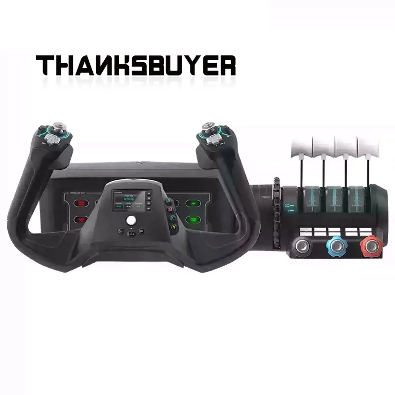 V1F-CS Flight Simulator Universal Control System, Flight Game Controller Compatible with XBOX Series X/S and Turtle Beach