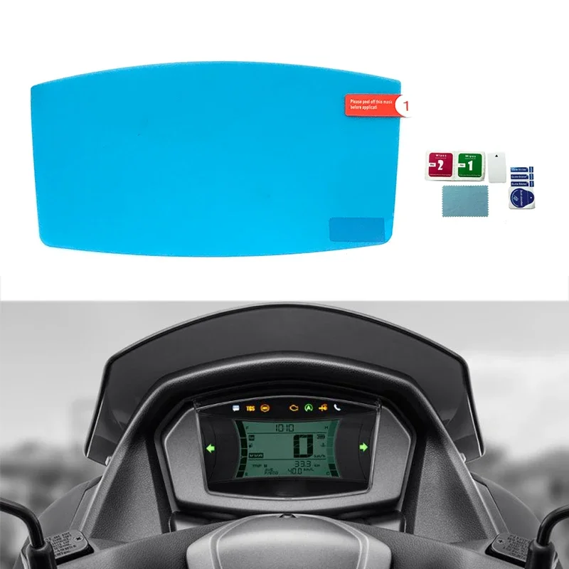 Motorcycle Scratch Cluster Screen Dashboard Protection Instrument Film Fit For Yamaha NMAX155 NMAX 155 NMAX-155 2020 2021 2022