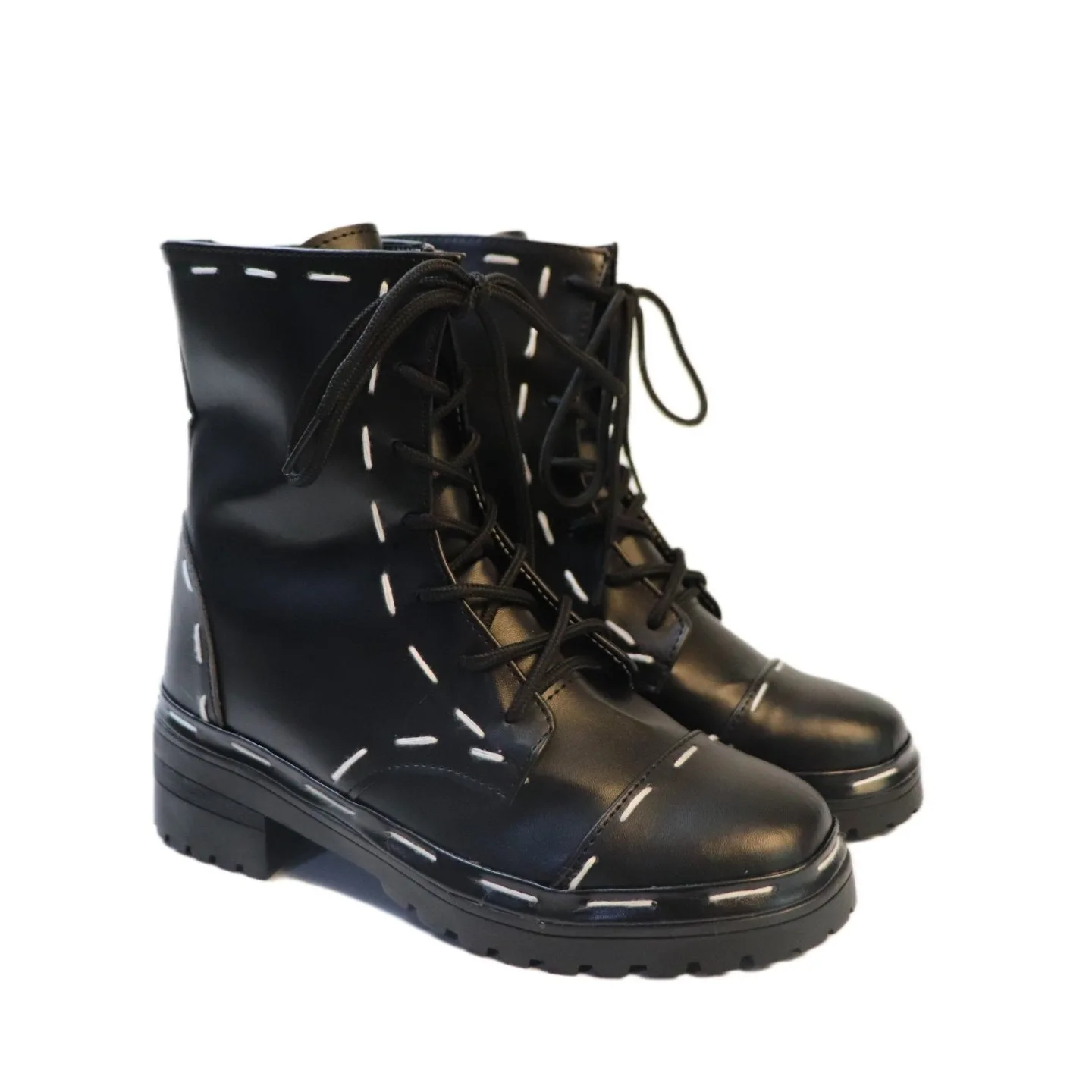 Sapatos de Cosplay Vtuber Mashiro Meme, Acessórios de Cosplay para Jogos, Sapatos de Couro PU, Botas para Festa de Halloween, Feitos Sob Medida