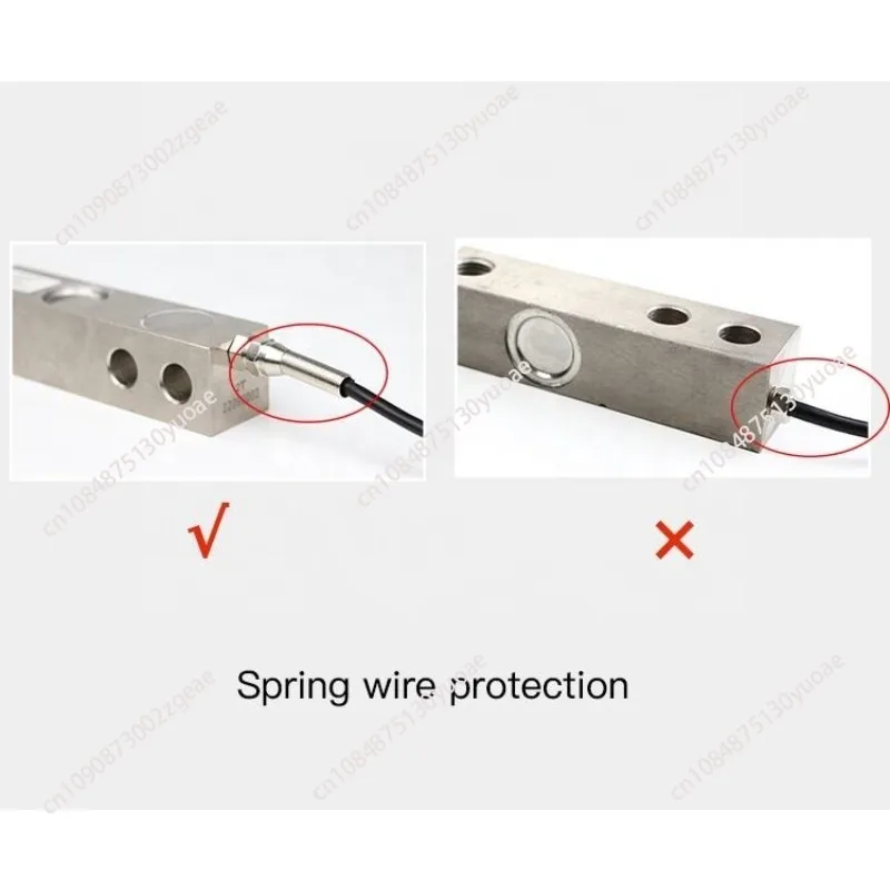 مستشعر وزن شعاع الكابولي 500 كجم/3 طن، مع صندوق توصيل لقياس قوة جسر الوزن الصغيرة، عرض الوزن