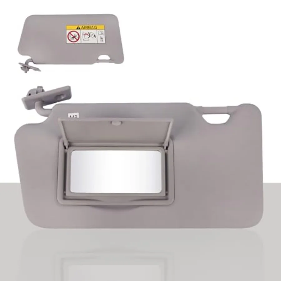 

Driver Side Sun Visor Fit for Nissan Versa 2013 2014 2015 2016 2017 2018 2019 Replace 96401-3WC0A Front Left Sun Protection Sha