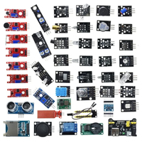 For arduino 45 in 1 Sensors Modules Starter Kit better than 37in1 sensor kit 37 in 1 Sensor Kit for UN0 R3 MEGA2560