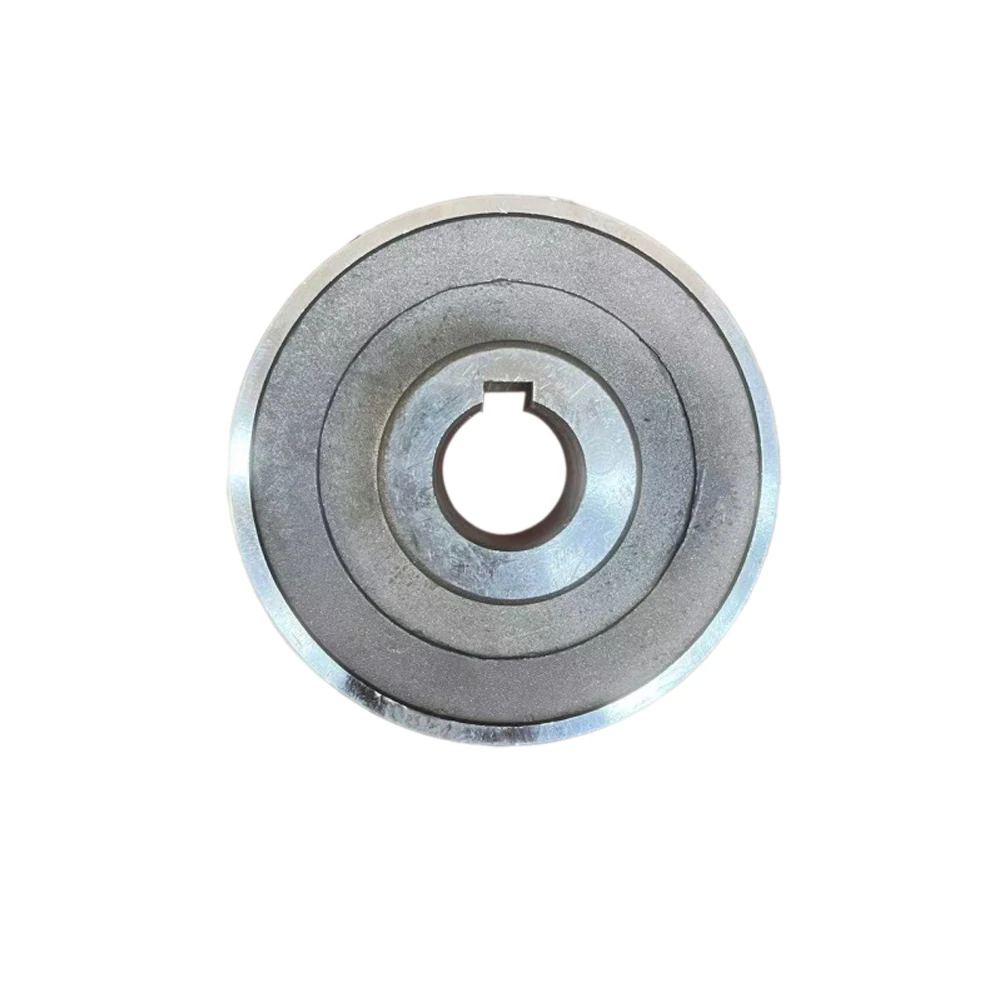 Маховик с треугольным ремнем AType и моторные шкивы, предназначенные для эффективного использования в воздушных компрессорах; Стандартируется диаметром 265 мм.